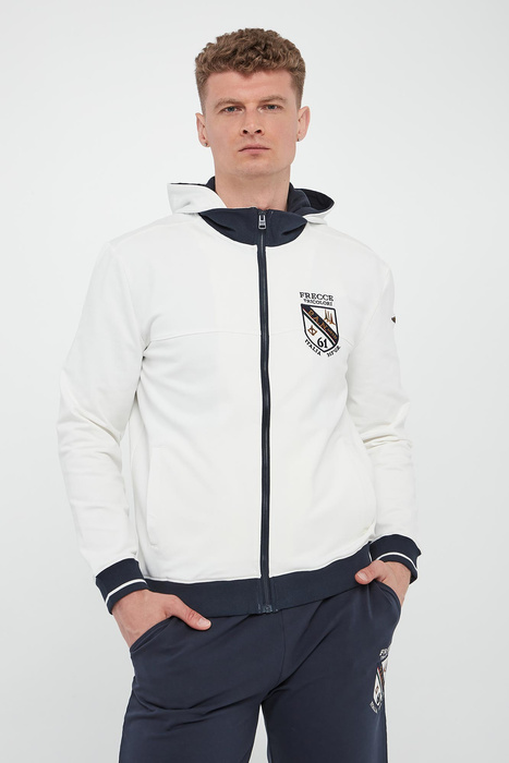 Bluza męska z odpinanym kapturem AERONAUTICA MILITARE