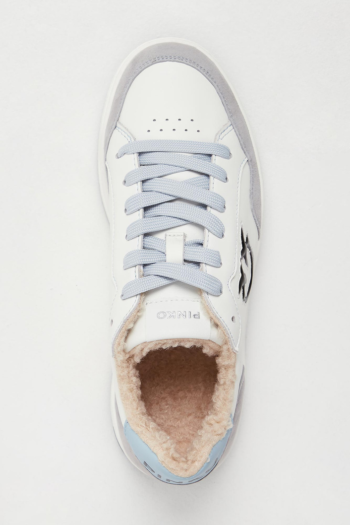 Sneakersy damskie skórzane PINKO