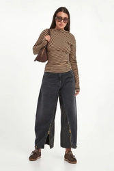 Jeansy damskie Sicuro Zip PINKO