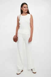 Spodnie damskie dzianinowe Tema MM