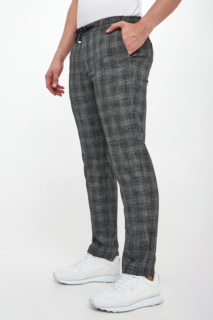 Spodnie męskie w kratkę Sake JOOP!