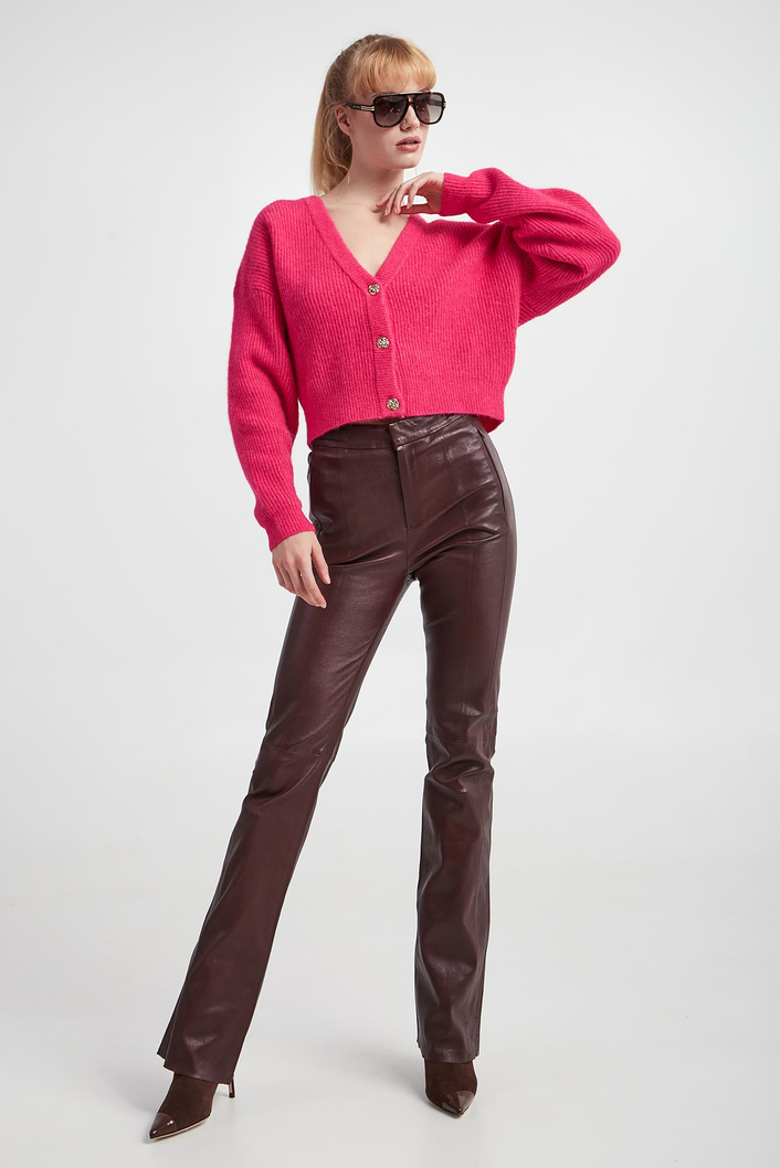 Kardigan damski wełniany GESTUZ