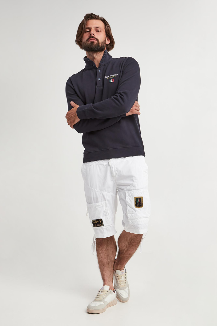 Bluza męska ze stójką AERONAUTICA MILITARE