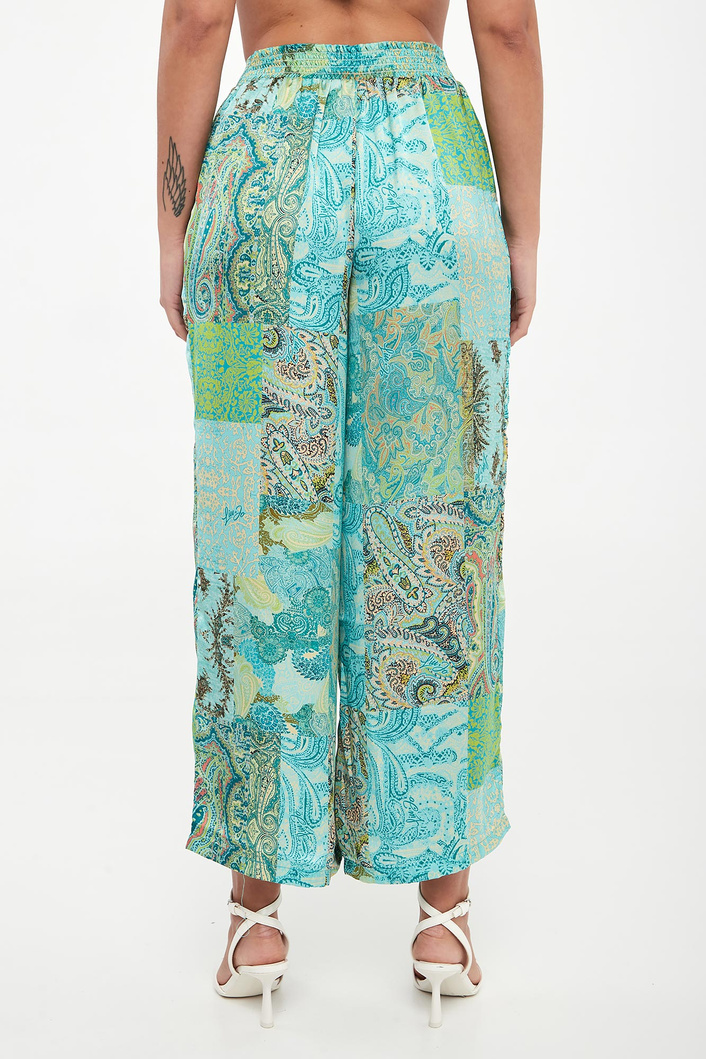 Spodnie damskie ze wzorem paisley LIU JO