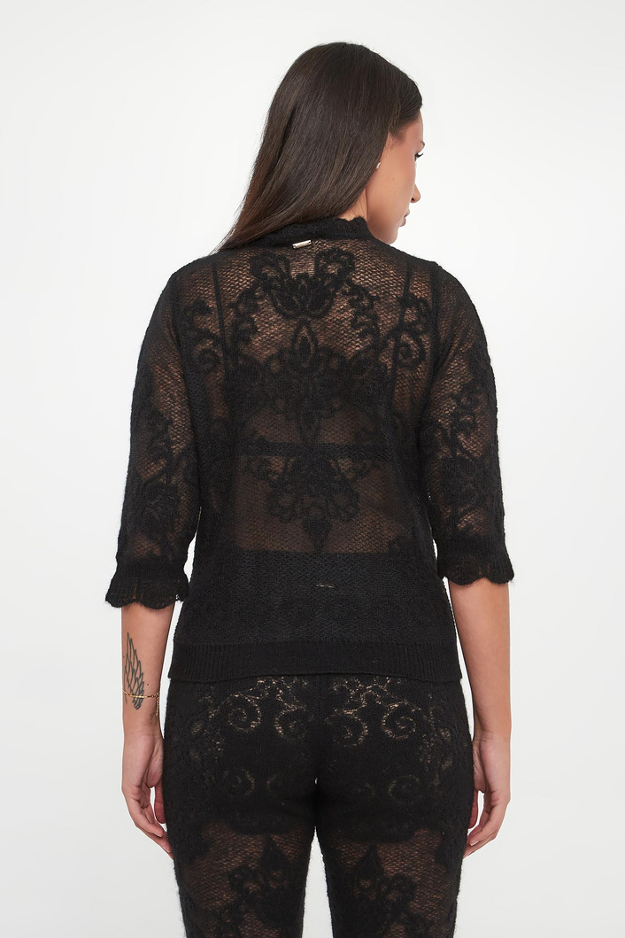 Sweter damski ażurowy TWINSET
