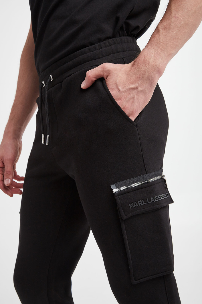 Spodnie dresowe męskie cargo KARL LAGERFELD