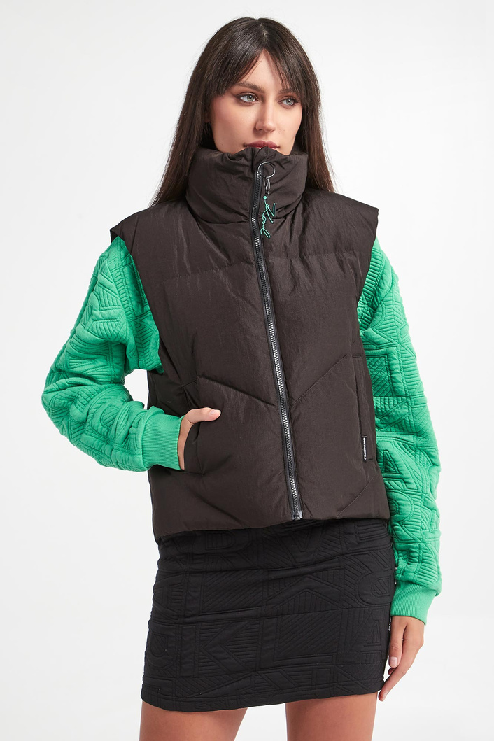 Kamizelka damska pikowana KARL LAGERFELD