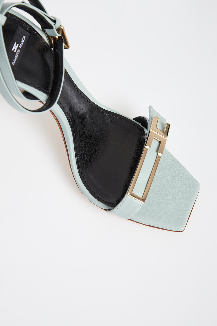 Szpilki skórzane ELISABETTA FRANCHI