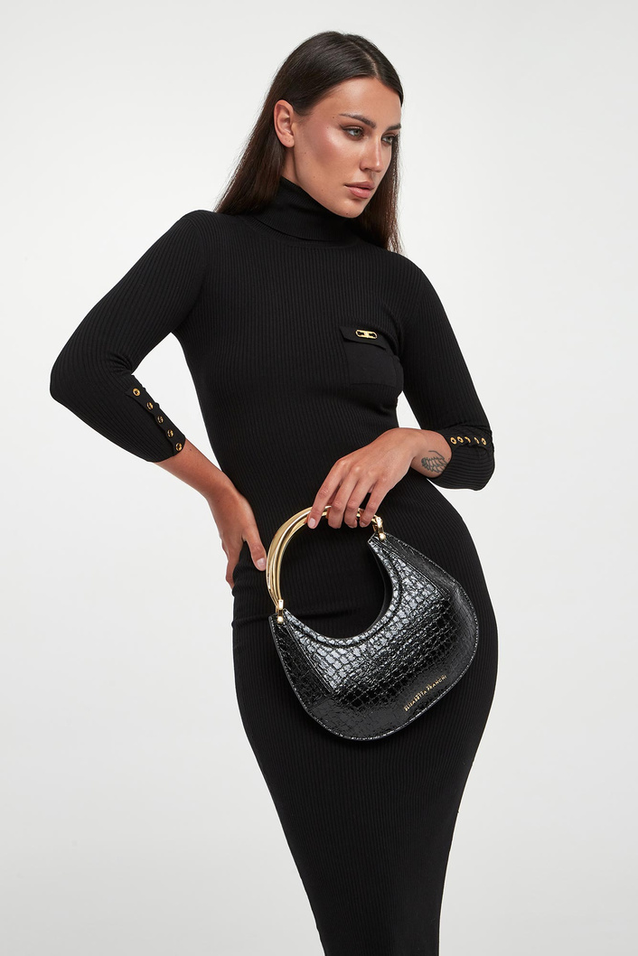 Sukienka z jedwabiem ELISABETTA FRANCHI