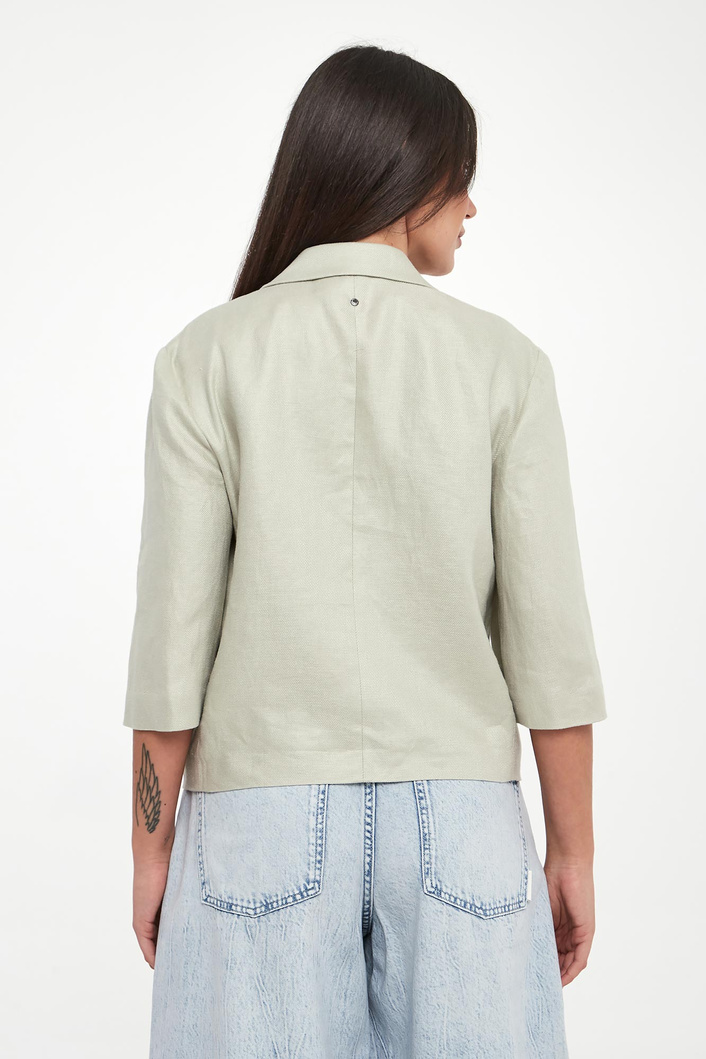 Żakiet lniany ARMANI EXCHANGE