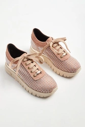 Sneakersy skórzane CESARE CASADEI