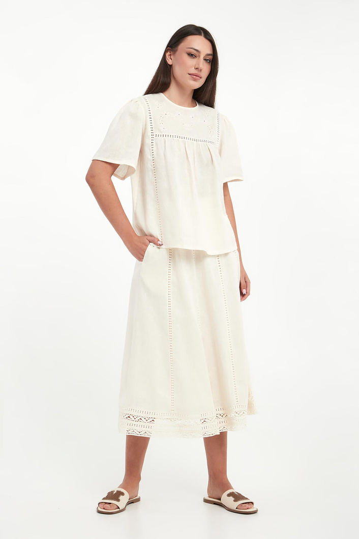 Bluzka damska lniana Bacino WEEKEND MAX MARA