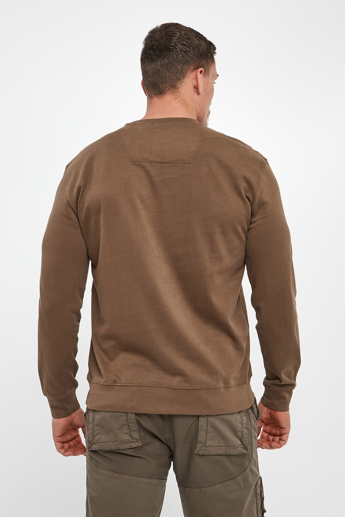 Longsleeve męski z logo AERONAUTICA MILITARE