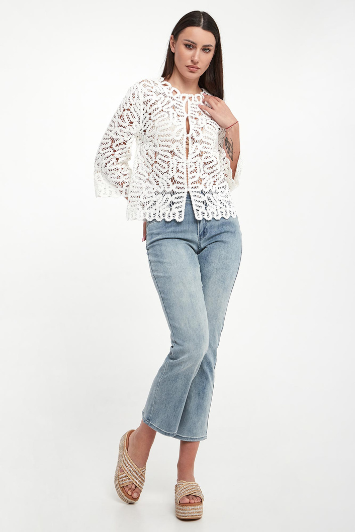 Żakiet damski szydełkowy JOSEPH RIBKOFF