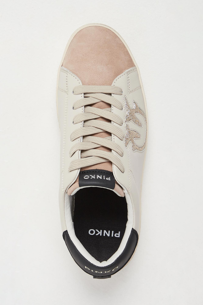 Sneakersy damskie skórzane PINKO