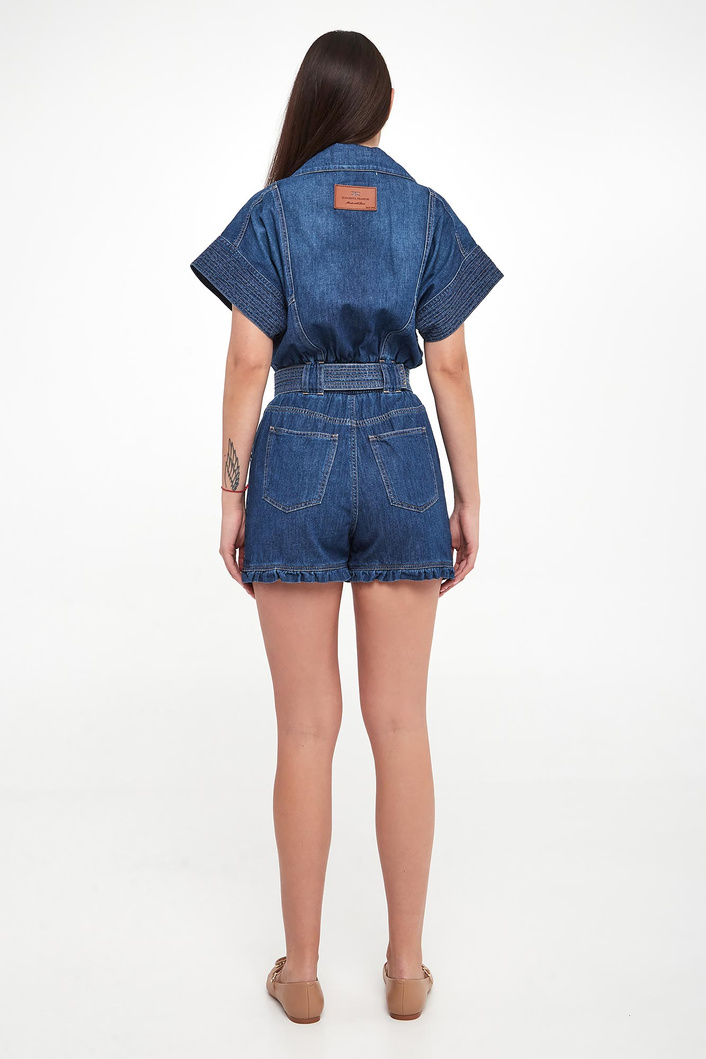 Kombinezon damski jeansowy ELISABETTA FRANCHI