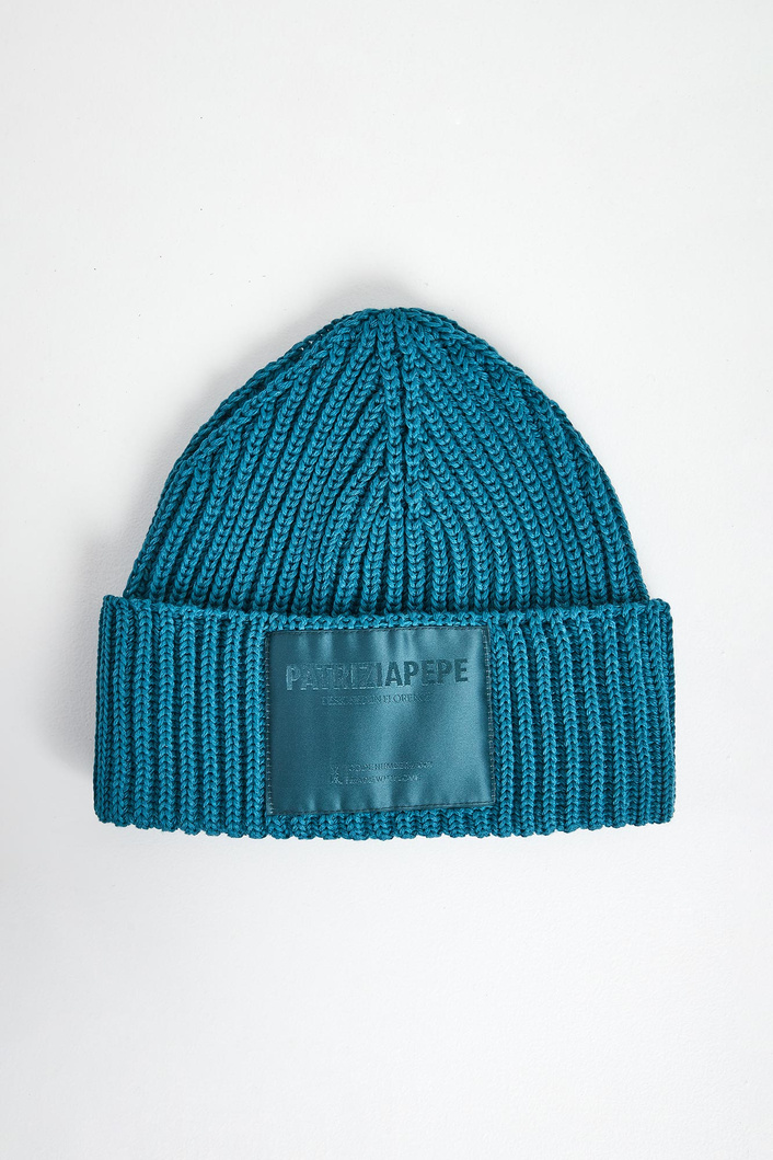 Czapka damska wełniana PATRIZIA PEPE
