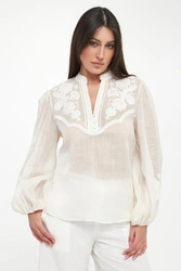 Bluzka damska z haftem TWINSET