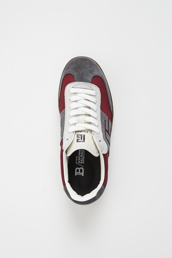 Sneakersy męskie skórzane BALMAIN