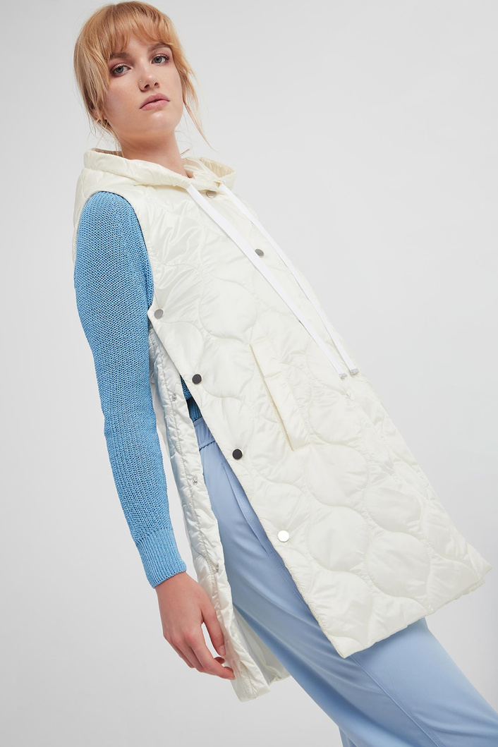 Kamizelka damska pikowana Bracco MARELLA MONOCHROME