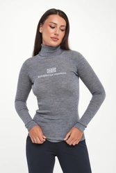 Golf damski wełniany z logo ELISABETTA FRANCHI