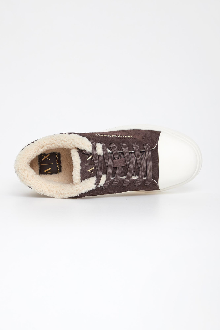 Sneakersy damskie zamszowe ARMANI EXCHANGE