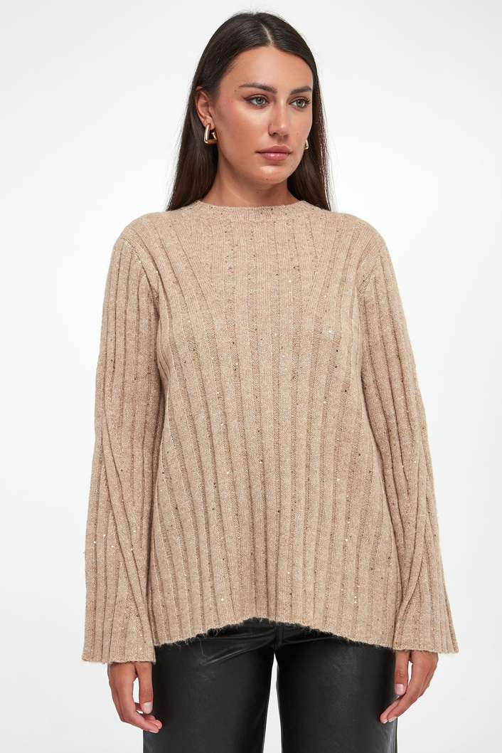 Sweter damski z cekinami TWINSET ACTITUDE