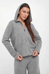 Sweter damski rozpinany wełniany ECOALF