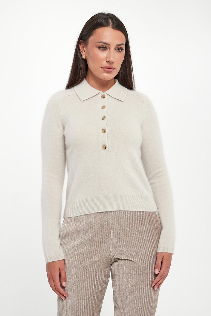 Sweter damski polo Cellula MM