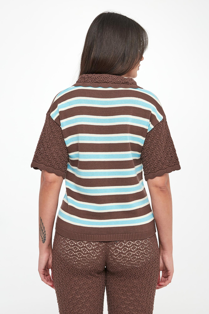 Sweter damski polo ERMANNO FIRENZE