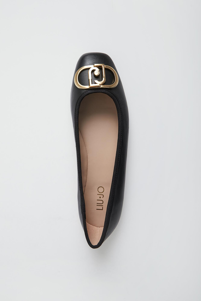 Baleriny skórzane LIU JO
