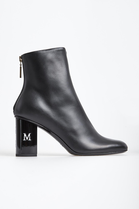 Botki damskie Damierbootie MAX MARA ACCESSORI