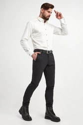 Spodnie męskie wełniane KARL LAGERFELD