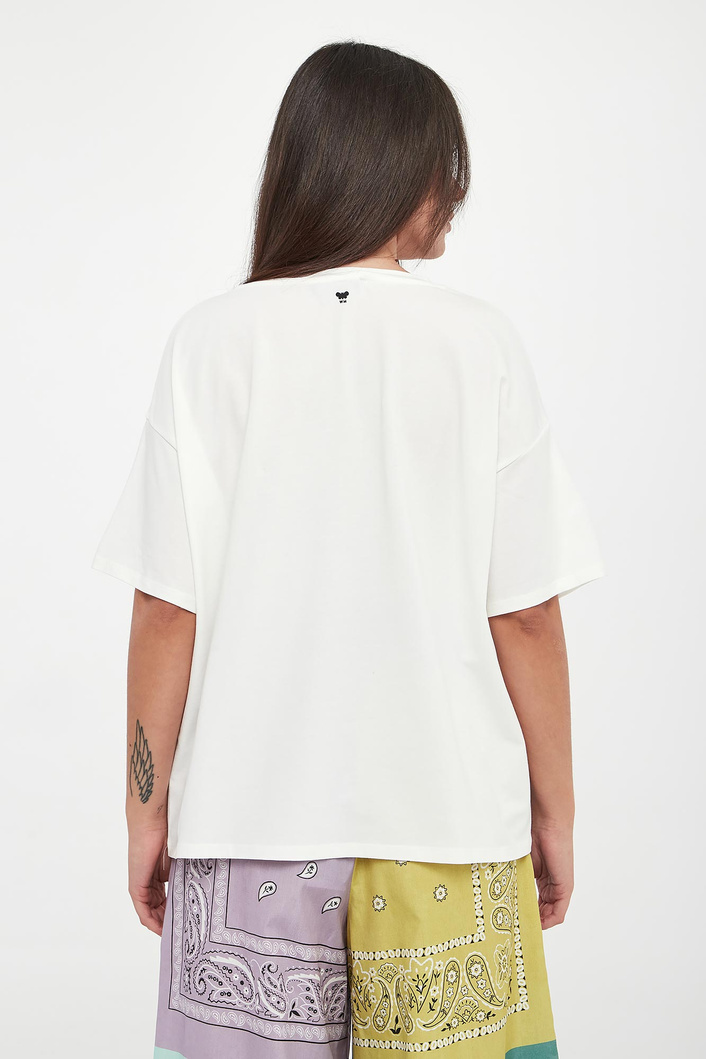 T-shirt damski jedwabny Pampas WEEKEND MAX MARA