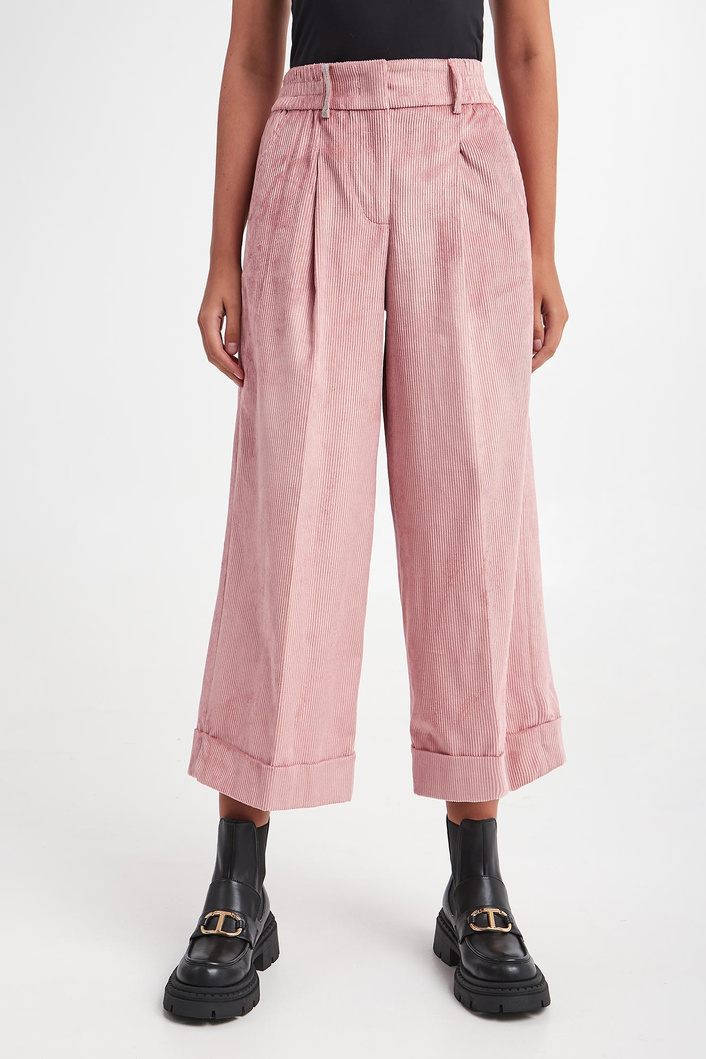 Spodnie damskie sztruksowe PESERICO