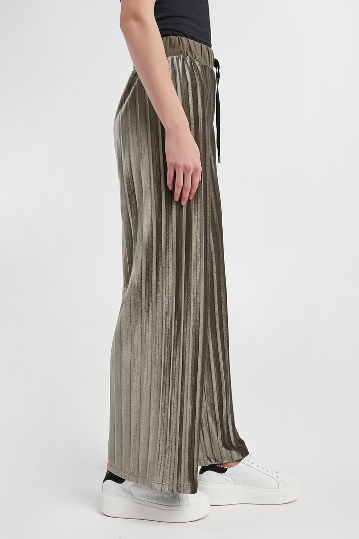 Spodnie damskie welurowe LIU JO