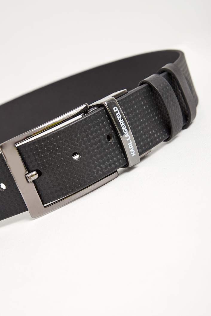 Pasek skórzany męski KARL LAGERFELD