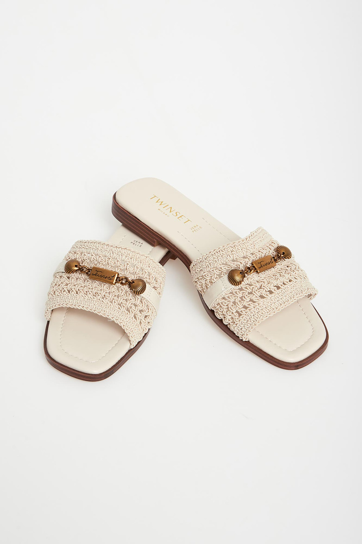 Klapki damskie TWINSET