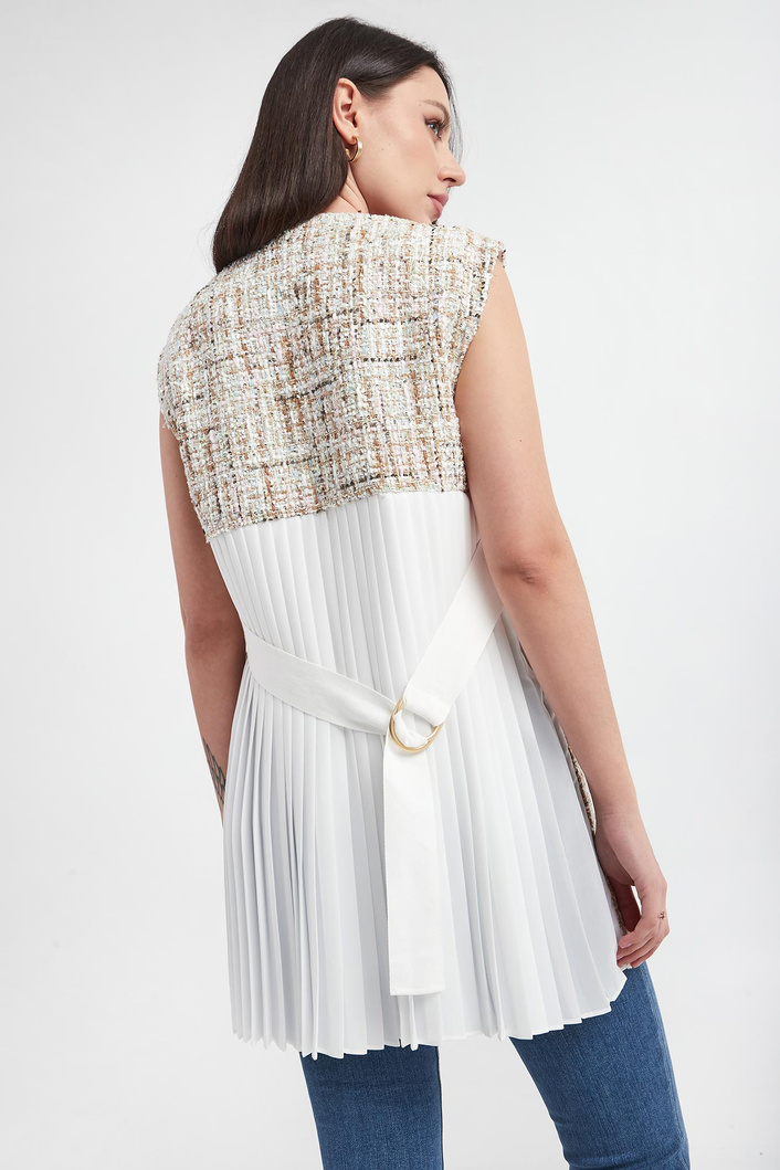 Kamizelka tweedowa TWINSET ACTITUDE