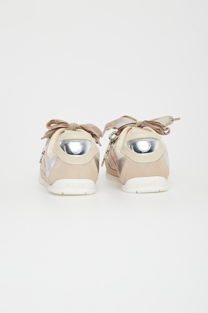 Sneakersy damskie zamszowe PINKO