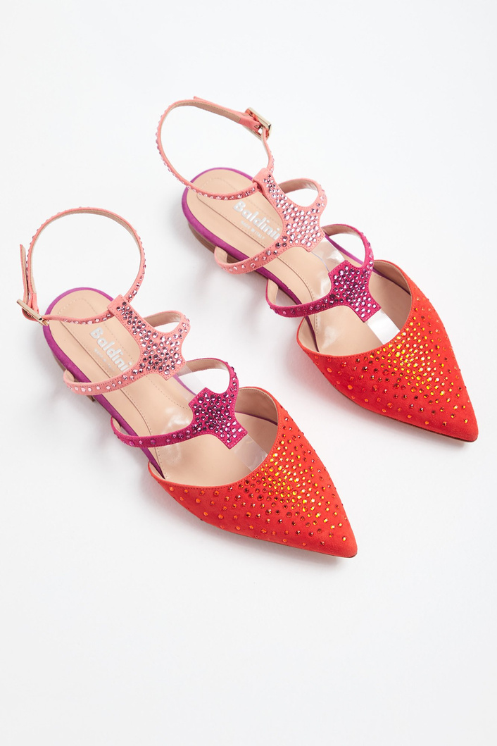 Czółenka skórzane BALDININI