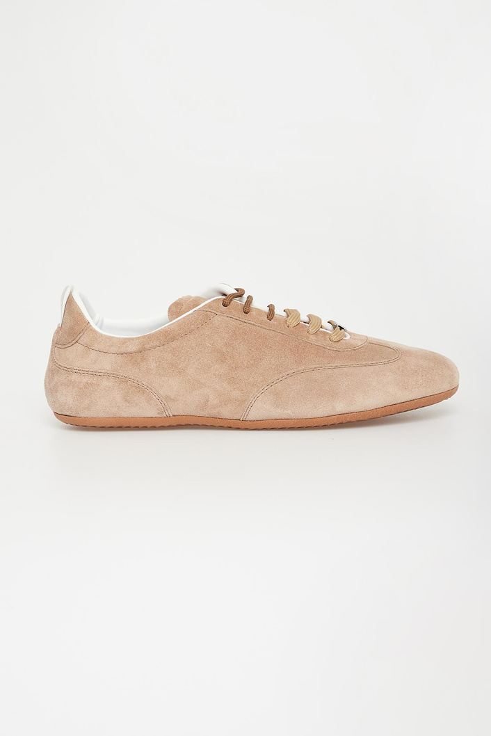 Sneakersy damskie zamszowe Stecca MAX MARA ACCESSORI