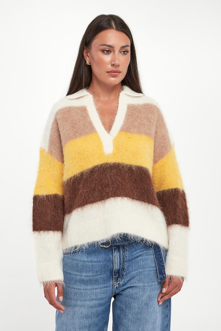 Sweter damski z alpaki Strillo PINKO