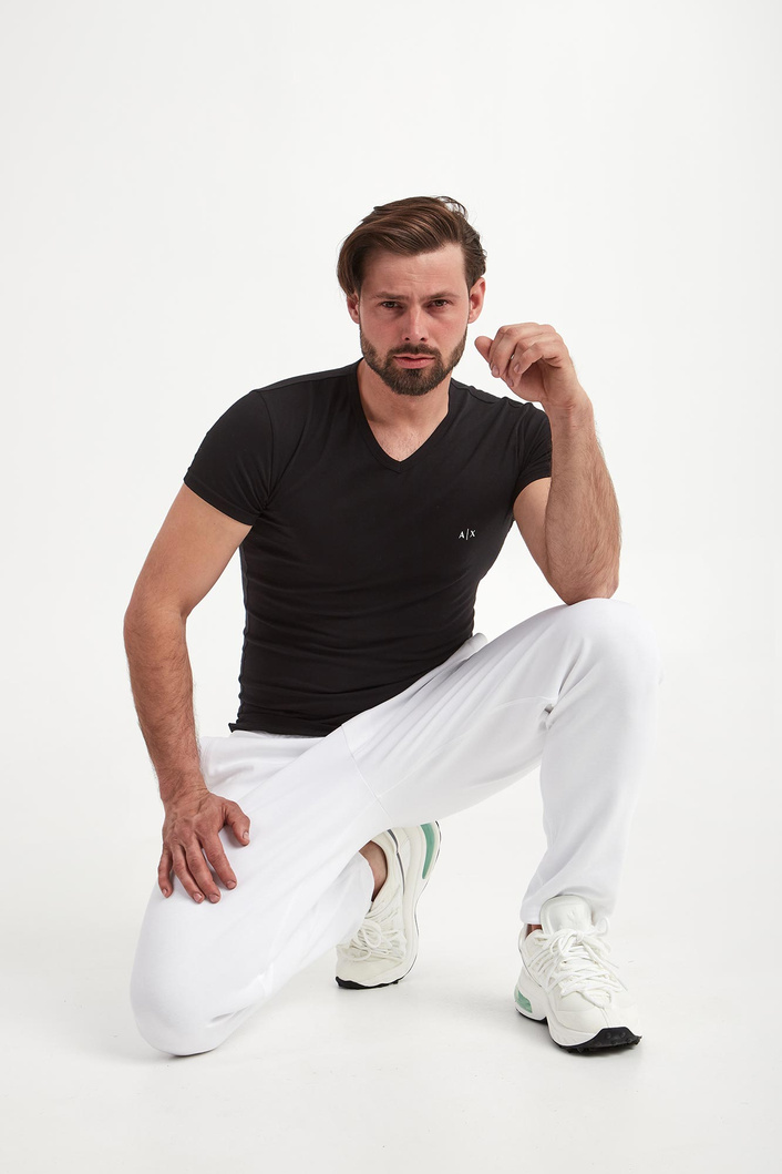 T-shirt męski 2-PAK ARMANI EXCHANGE