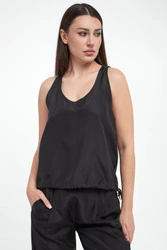 Top damski jedwabny Meana MARELLA MONOCHROME