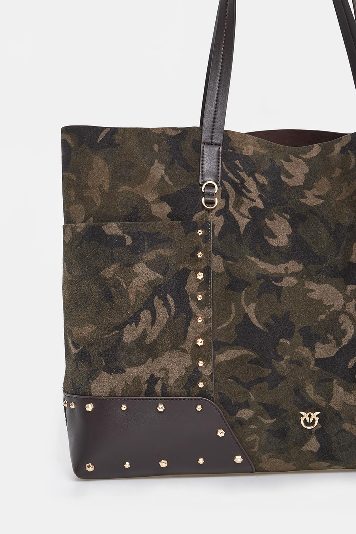 Torebka skórzany shopper PINKO
