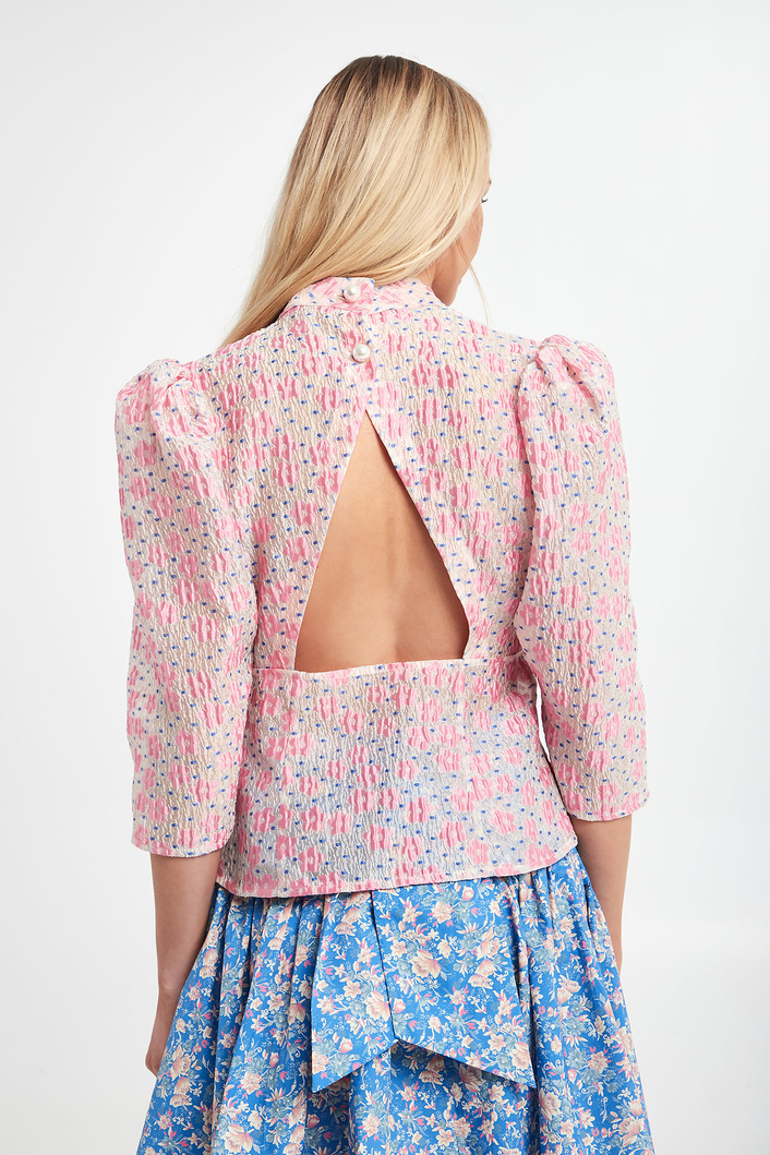 Bluzka damska w kwiaty CUSTOMMADE