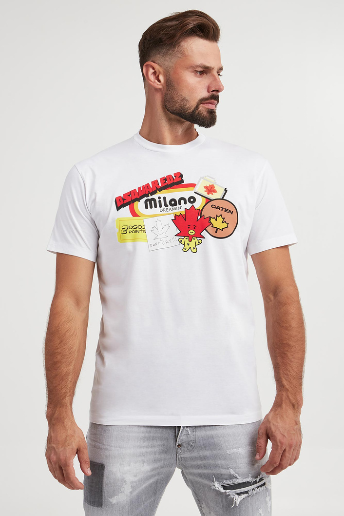 T-shirt męski DSQUARED2