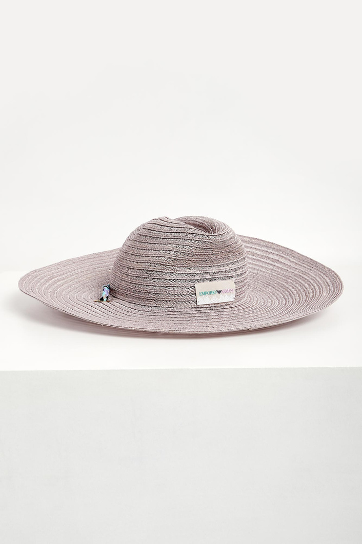 Kapelusz damski fedora EMPORIO ARMANI