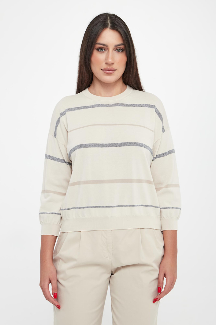 Sweter damski w paski PESERICO